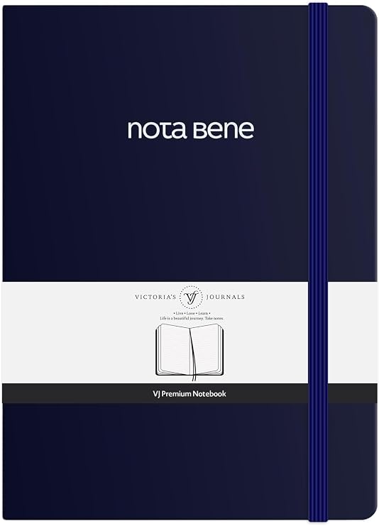 Nota Bene Premium Sert Kapak Defter, 14.8x21, Çizgili