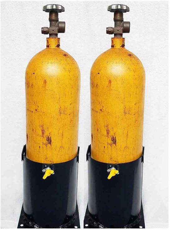 Twin 40-60cf Nitrogen Tank Holder