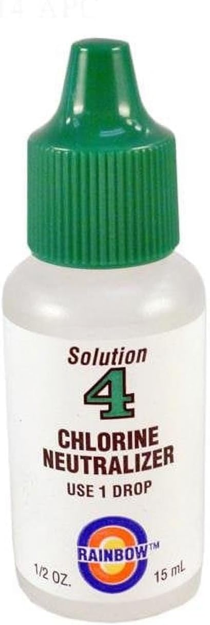 Pentair R161204 No.4 Chlorine Neutralizer Solution, 1/2-Ounce
