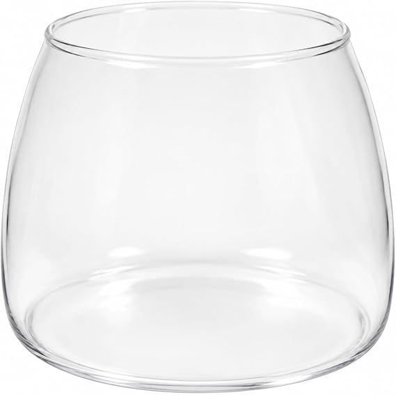 Univen 7 oz Coffee Grinder Glass Jar 3.5" (8.9cm) Tall Compatible with KitchenAid Burr Grinder models KCG0702 KPCG100 4176728 KPCGRND