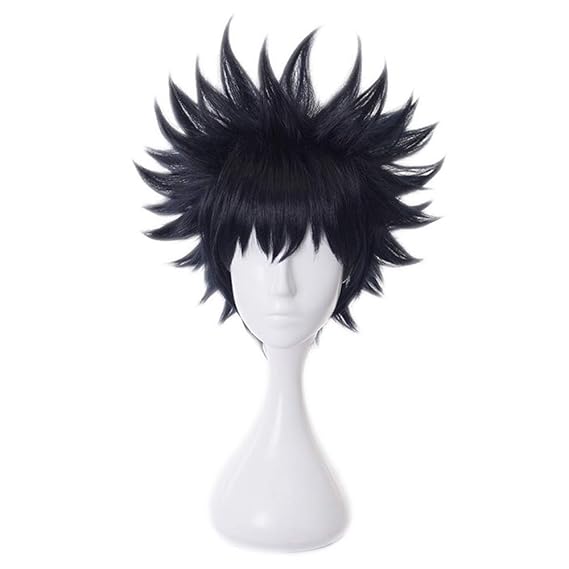 OSIAS Fushiguro Megumi JJK Cosplay Wig for Man and Boys