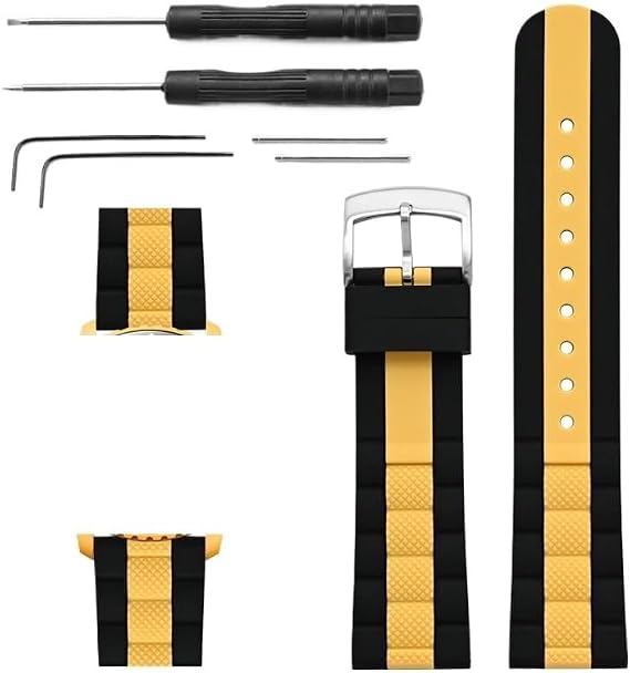 Strap Compatible With Swatch X Blancpain Five Oceans High Tensile Sport Silicone Watch Band Compatible With Fifty Fathoms Men Women 22mm