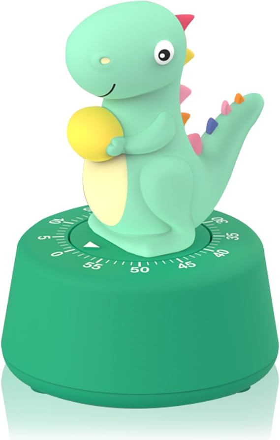 ELE DEPI Mechanical Kitchen Timer for Kids,Wind Up Egg Timer for Cooking.