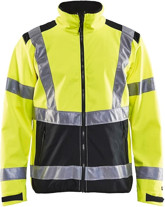 BLAKLADER Men's Hi-vis Softshell