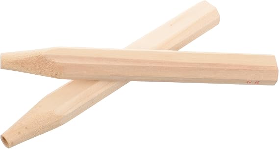 Badminton Accessories Replacement and Racket Grip 2pcs Wooden Handle with Versatile Sturdy Material Compatibility for Repair Sports