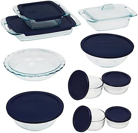 Pyrex 19-Piece Glass Bake and Store Set