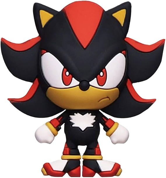 Sonic the Hedgehog Shadow Magnet, 2.5 in Fridge Magnet