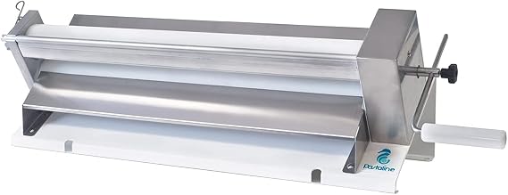 Manual Dough Sheeter Machine - Sfogliafacile XL Manual Pasta Maker for Icing, Marzipan, Puff Pastry,Salt Bread Shio Pan | Easy Install Dough Sheeter for Home or Small Commercial Kitchens