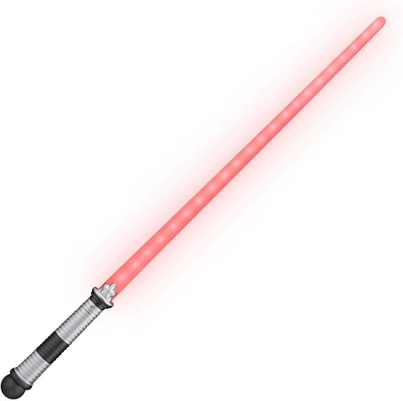 FlashingBlinkyLights Red LED Light Up Saber Space Sword