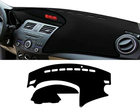 Car Dashboard Cover Anti-Scratch Dash Cover Interior Dash Covers - for Mazda 3 M3 BL 2010 2011 2012 2013