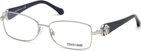 Roberto Cavalli RC0931 Eyeglass Frames - Shiny Palladium Frame, 55 mm Lens Diameter RC093155016