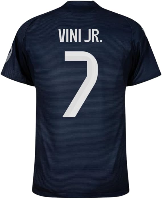 Madrid Vini Jr #7 Mens Soccer Jersey Fan Edition Short Sleeve Training & Casual Shirt Home, Away & Third Kit 2026/27