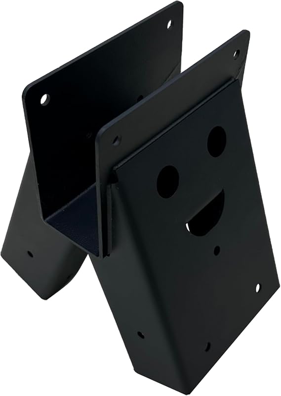 Smiley 1 pcs Heavy Duty Sawhorse Bracket-Black