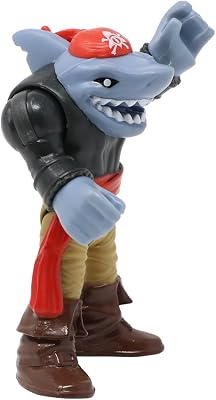 Imaginext Replacement Part for Fisher-Price Pirate-Ship Playset DRY15 and Hammerhead Shark DHH76 - Replacement Poseable Shark Figure