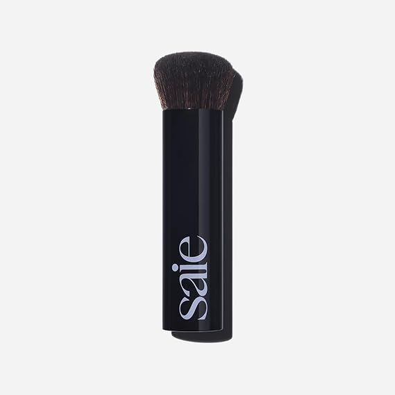 Saie The Base Foundation Brush for Liquid Makeup - Ultra-Soft Makeup Brush with Cruelty-Free, Synthetic Bristles - Designed for Foundation, Skin Tints & Cream Bronzers (1 Count)
