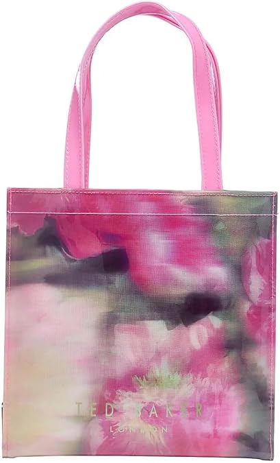 Ted Baker Women's DREWCON Pink Small Blurred Floral Printed Icon Bag, One Size