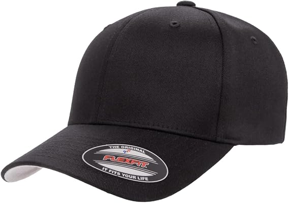 Flexfit Wooly Combed 6-Panel Structured Baseball Cap | Stretch Fitted