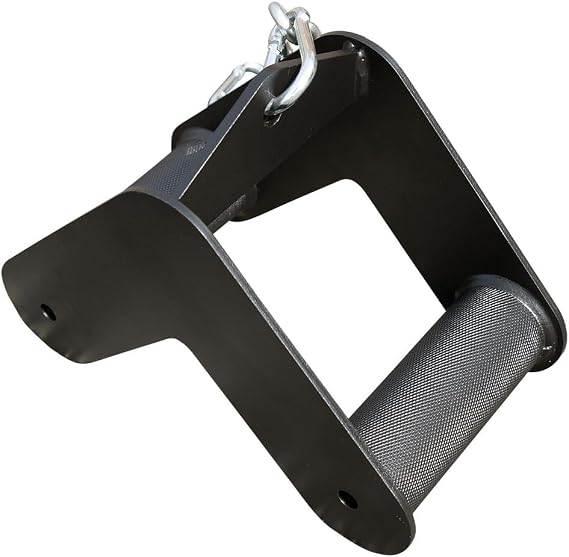 Body-Solid Tools Seated Row Handle Features Fat Knurled Grip
