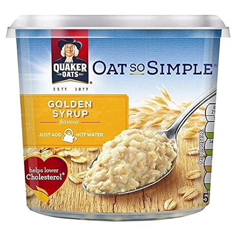 Quaker Oat So Simple Golden Syrup Porridge Pot - 57g (0.13lbs)