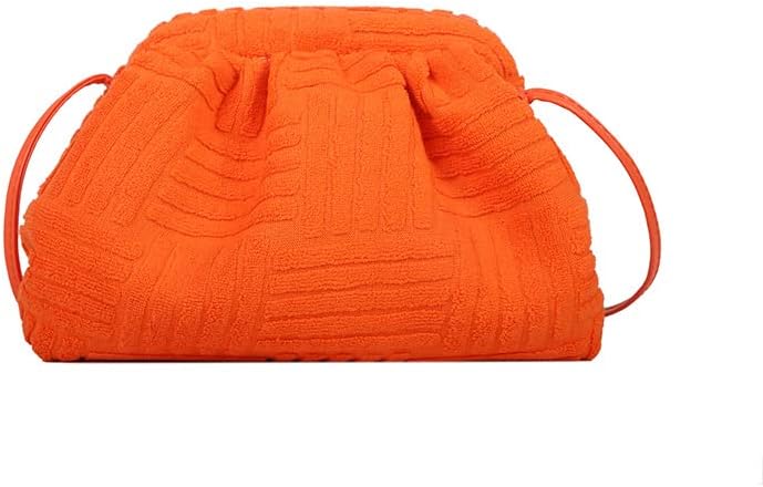 Women's Soft Cloud Bag - Fashion Dumpling One-shoulder Tote - Pleated Pouch Y2K Tote