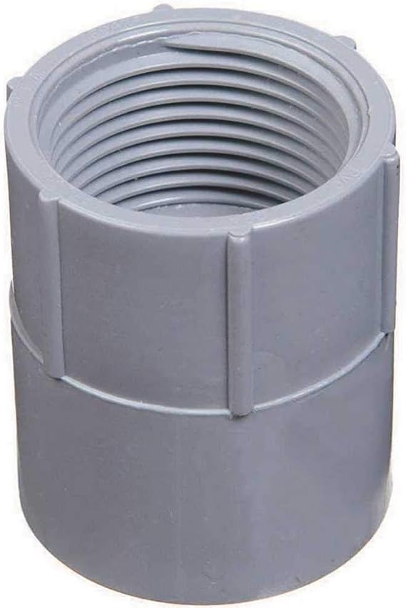 PVC Female Adapter, Electrical, 3/4-In.