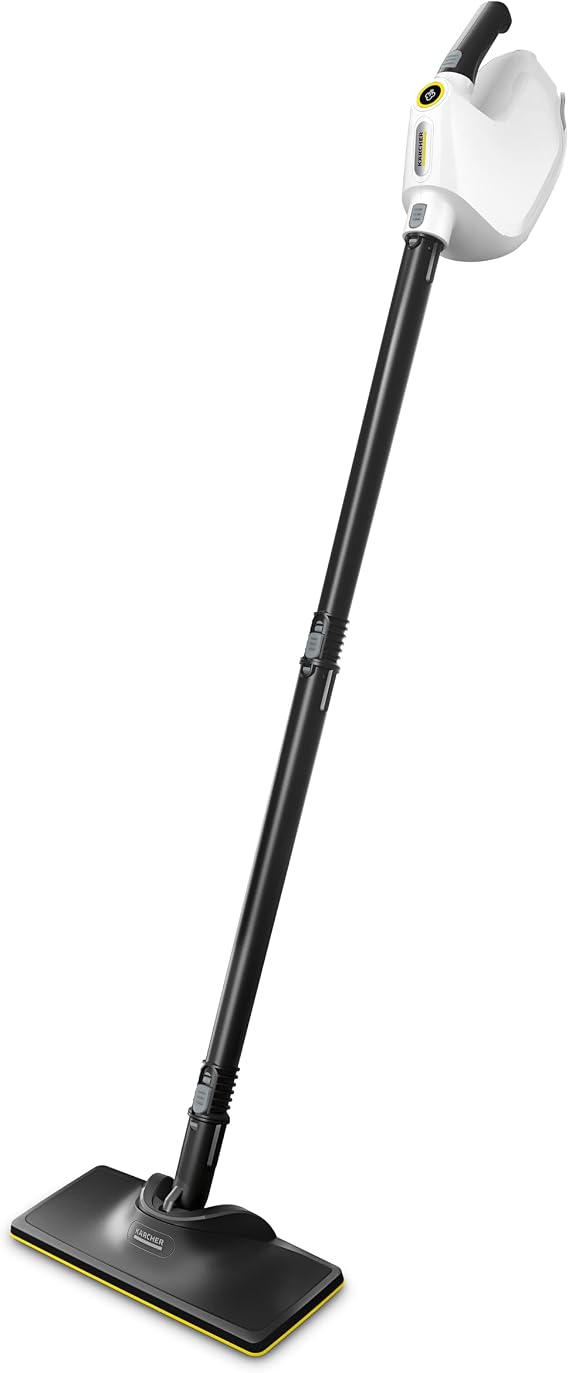 Kärcher SC 1 Multi & Up buharlı temizleyici, ısınma süresi: 30 s, yüzey performansı: yakl. 30 m², Tank: 0,2 l, Ağırlık: 1,6 kg, zemin başlığı EasyFix Large, 1 mikrofiber zemin bezi Large, kireç çözücü
