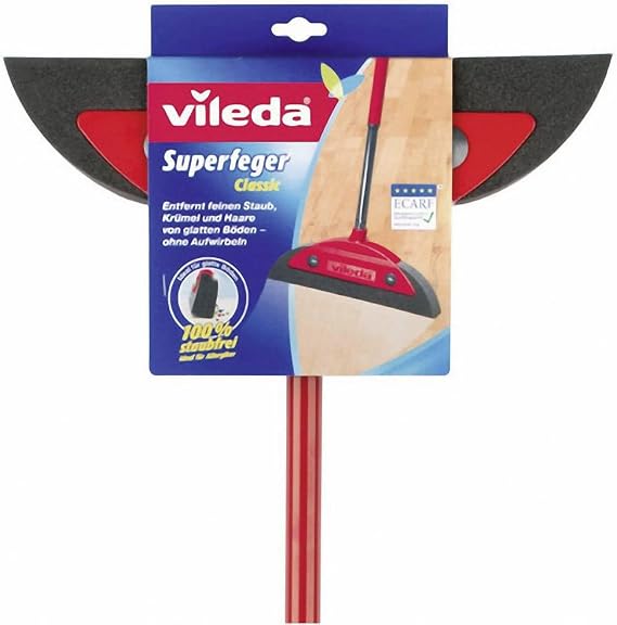 Vileda 1469 Super Feger Classic Broom with Telescopic Handle