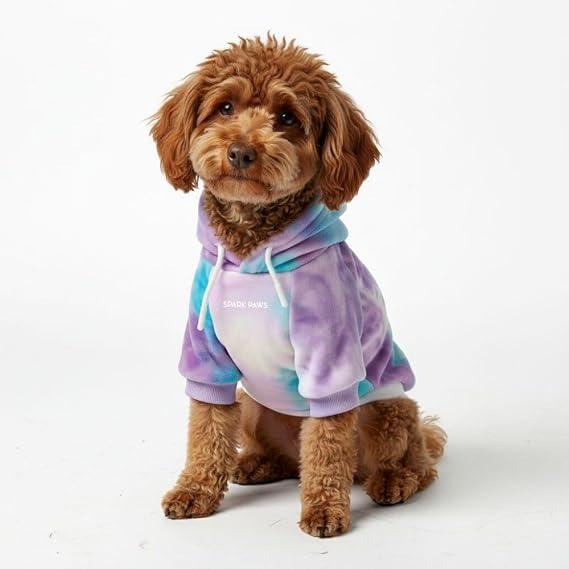 Spark Paws Dog Hoodie - Buttery-Soft Sweater Sweatshirt, Clothes for Puppy