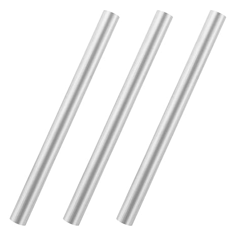 3PCS 1 Inch Solid Round Aluminum Rod, 6061 Aluminum Round Bar, 13 inch Long Aluminum Round Stock for Industrial, DIY Craft, New Lathe Bar