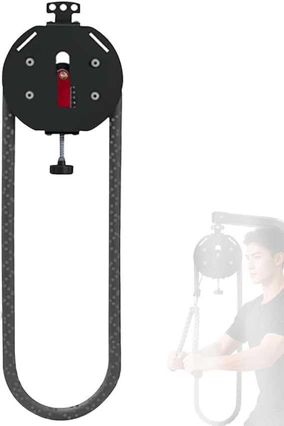 Endless Rope Trainer,Gym Pull Rope Machine, Cable Pulley System with Adjustable Resistance & Premium Nylon Rope