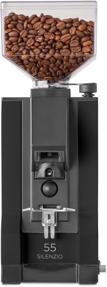 Eureka Mignon Silenzio Espresso Grinder, Black, 55mm
