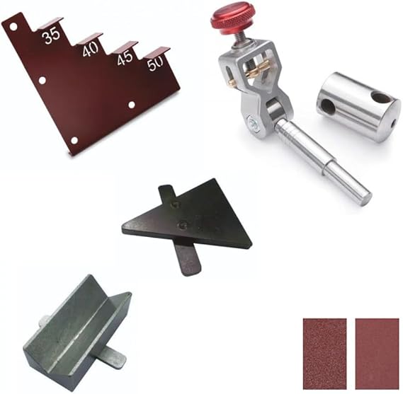 Robert Sorby ProEdge Woodturning Sharpening Accessory Kit, Medium, Red