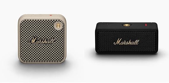 Marshall Willen and Emberton II Portable Bluetooth Speakers Bundle