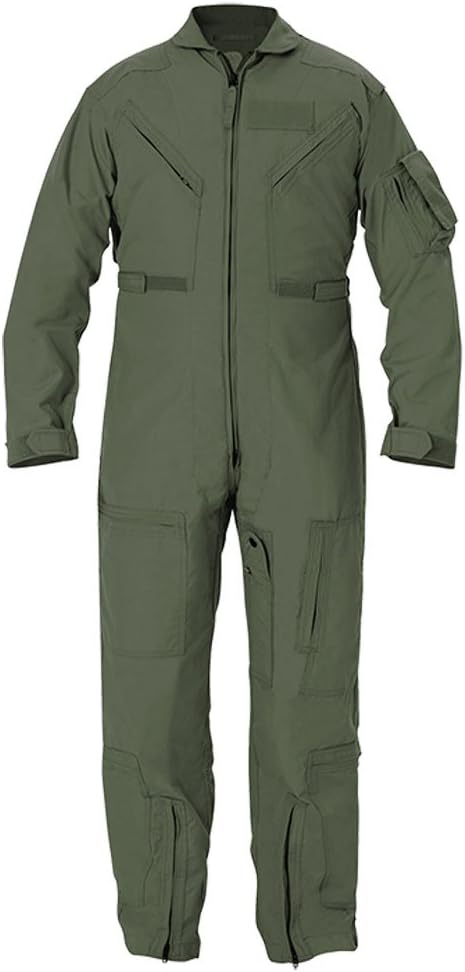 Propper Cwu 27/P Nomex Flight Suit,Sage Green,34 Regular