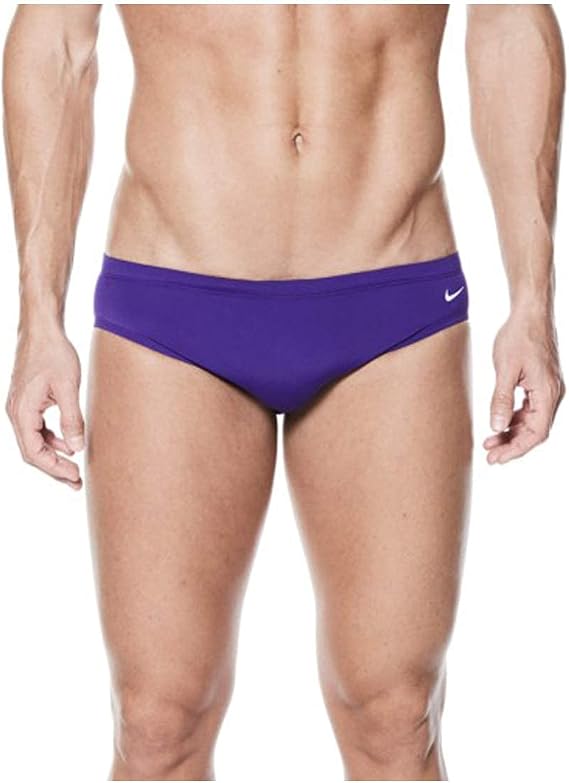 Nike Swim NESS4030 Mens Poly Core Solid Brief
