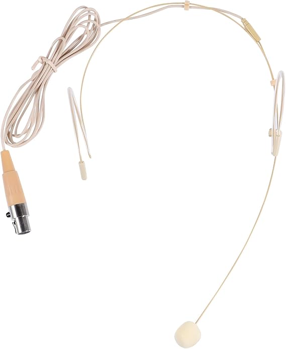 VICASKY 3 Microphone Amplifier Headset Wired Microphone Headset Microphone Head-Mounted mic Mobile Microphone Computer Speakers Wired Over Ear Headphones Speaker Mic Cell Phone abs Video
