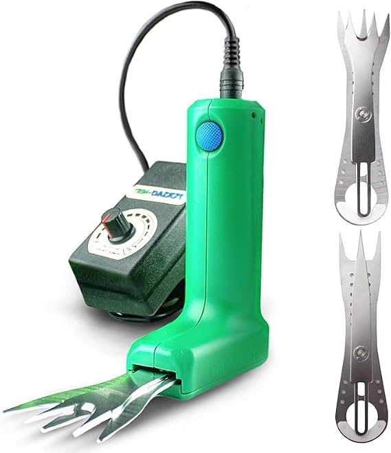 Trim Daddy 5th Generation | Wet or Dry Hydroponic Plants |Electric Trimmer Packaged with 3 Different Functions | High Carbon Blades Light Weight 1/2 lb,
