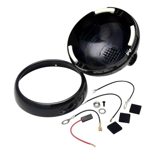 Unity 7662-0002 Spotlight Outer Shell and Front Ring Kit for S04 Heads 6 Black