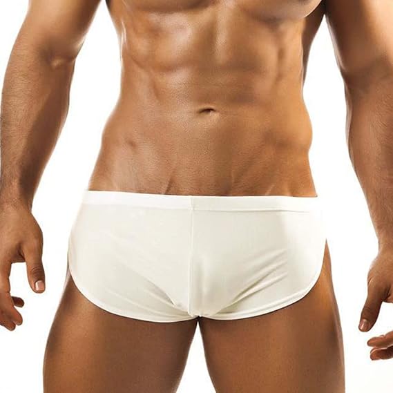 JEEING GEAR Mens Boxer Briefs with Large Split Sides No inner lining | Quick-dry Super Soft Lightweight Underwear, Daily Use, Home Workout