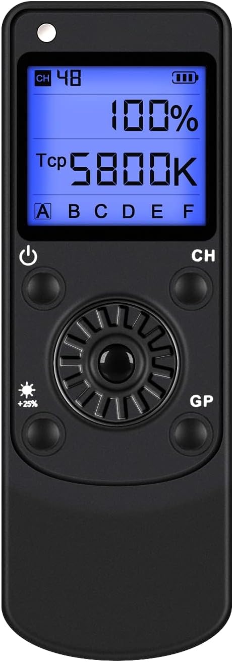 Wireless Remote Controller for Video Light/Ring Light