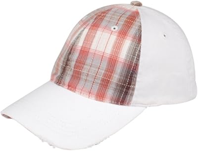 G Mens Low Profile Plaid Fitted Flex Cap