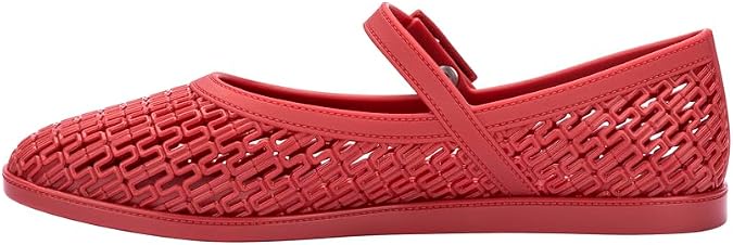 Melissa Harper Ballet Flat with Adjustable Buckle for Women