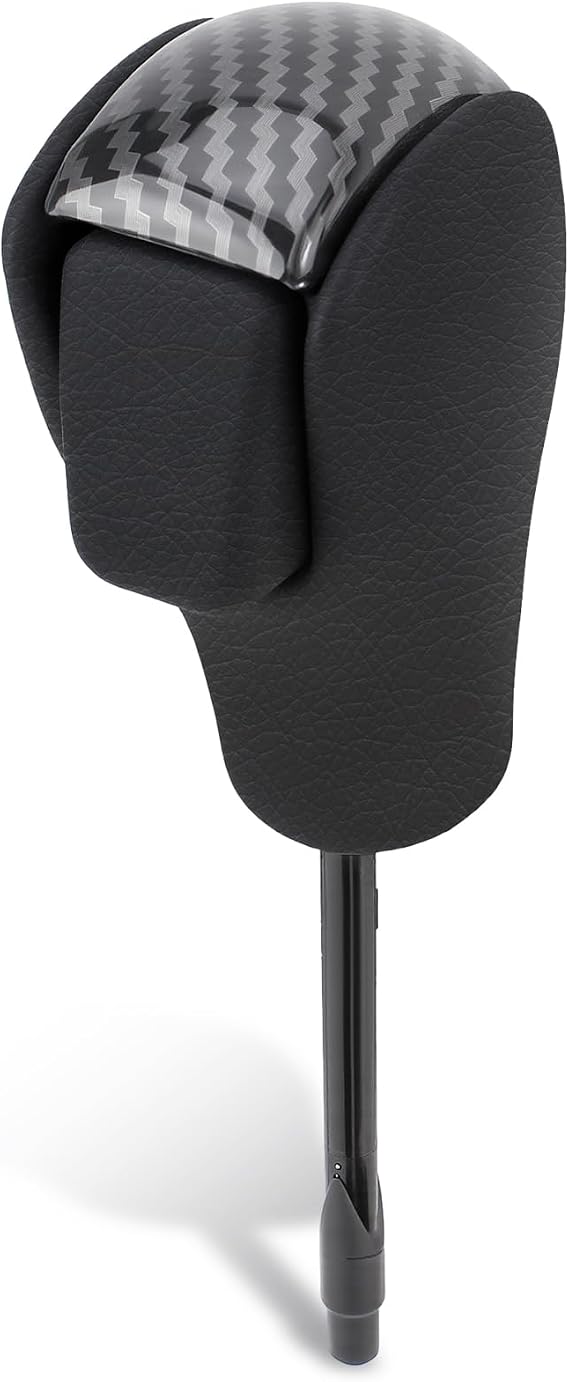 AUTOKAY Carbon Fiber Automatic Gear Shift Knob Shifter