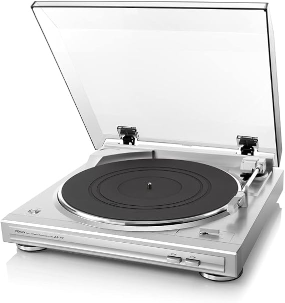 Denon DP29FE2 Turntable, Silver