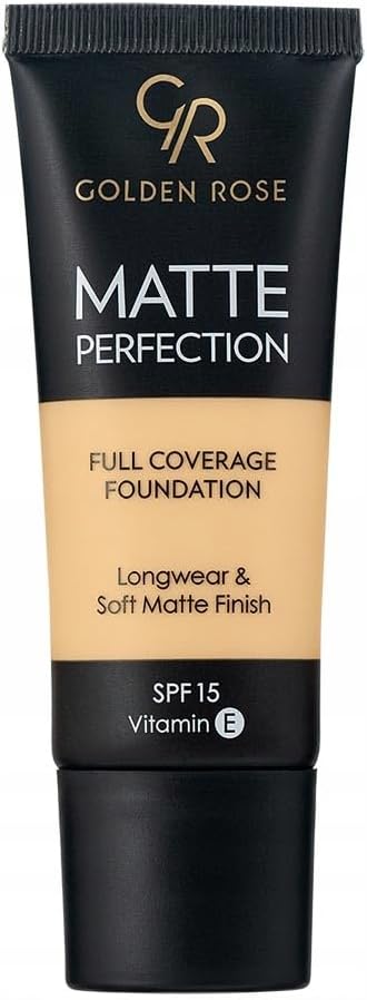 Golden Rose Matte Perfection Foundation - Warm 02 - Yoğun Kapatıcı Mat Fondöten
