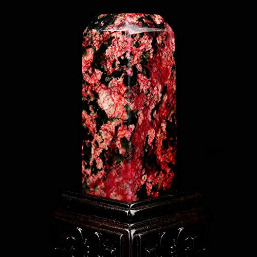 Custom Chinese Name Chop Square Red Stone Seal Stamp Engraving Personalize Name Chinese Stone Seal for Your Art Works