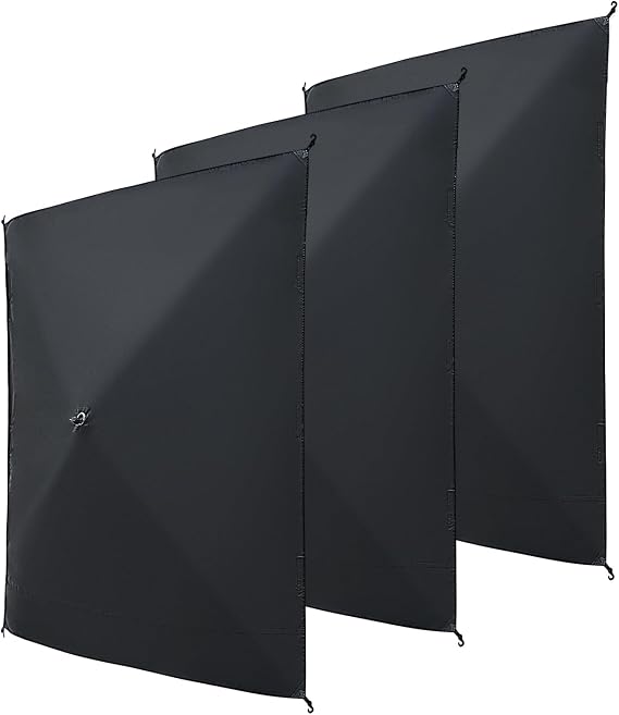 EVER ADVANCED Wind Panels for Pop up Gazebos, Rain Proof Screen Panels with 70.9" Side Length, 2000mm Water Resistant