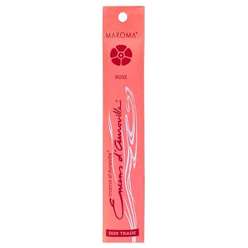 Maroma EDA Incense, Rose, 10 Count