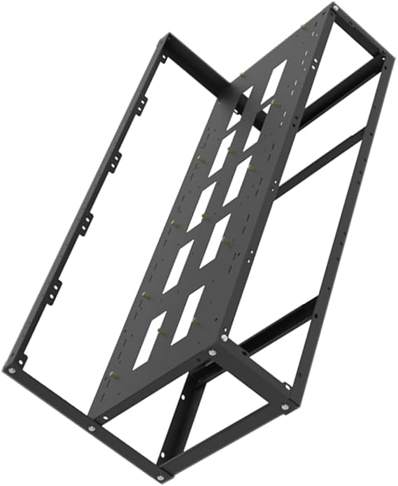 Gadpiparty Professional Mining Rig Frame Open Air Computer Case Direct-Plug Gpu for Gpu Mining