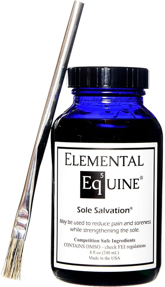 Elemental Equine Sole Salvation Sole Paint for Horses 8oz